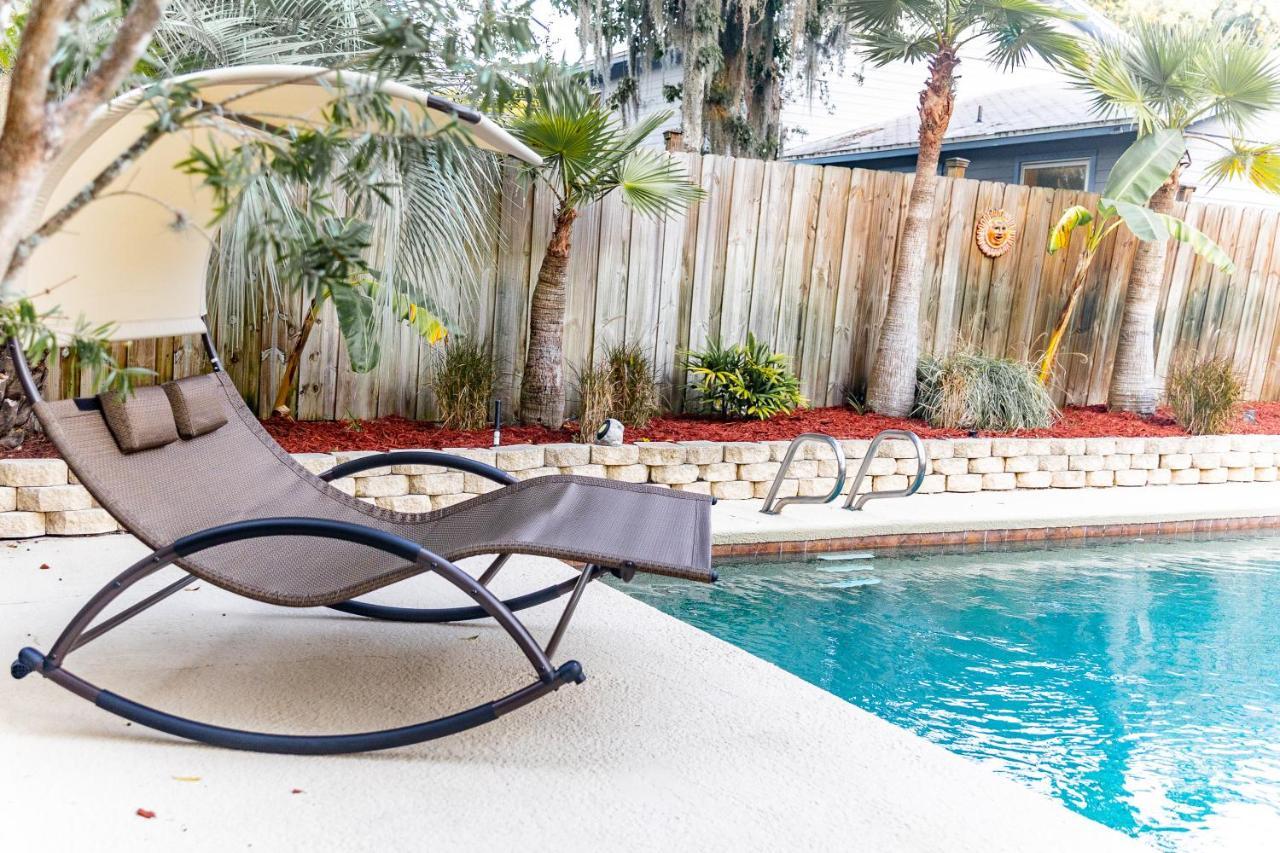 Pool & Hot Tub Home W Game Room! 1 Mile To Beach! ジャクソンビル・ビーチ エクステリア 写真